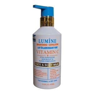 Lumine Vitamin C Brightening And Exfoliating Face And Body Milk 400ml